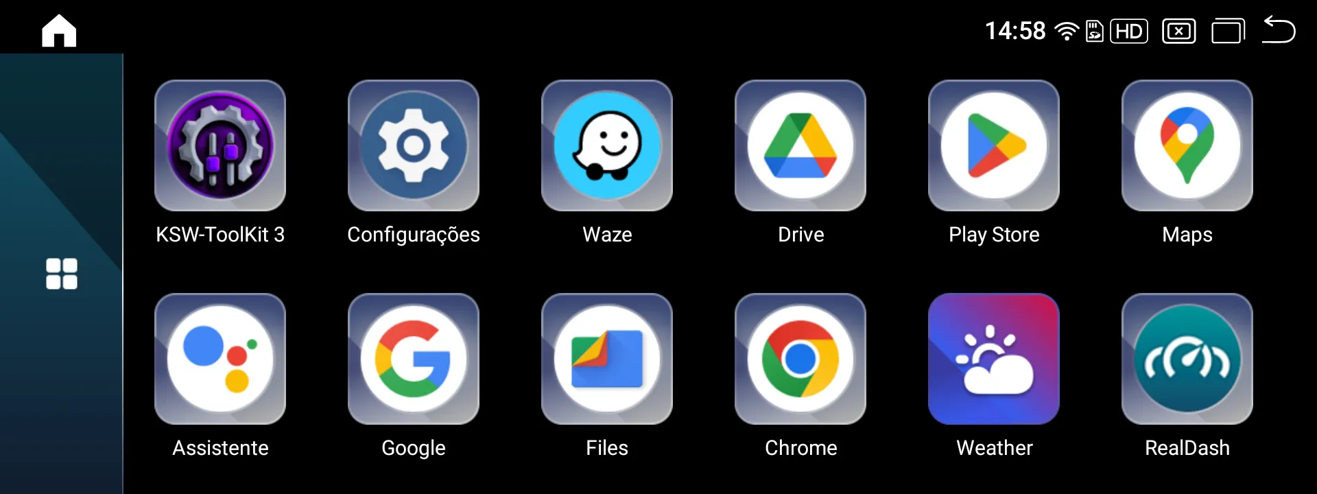 Screenshot of the BMW ID9 theme