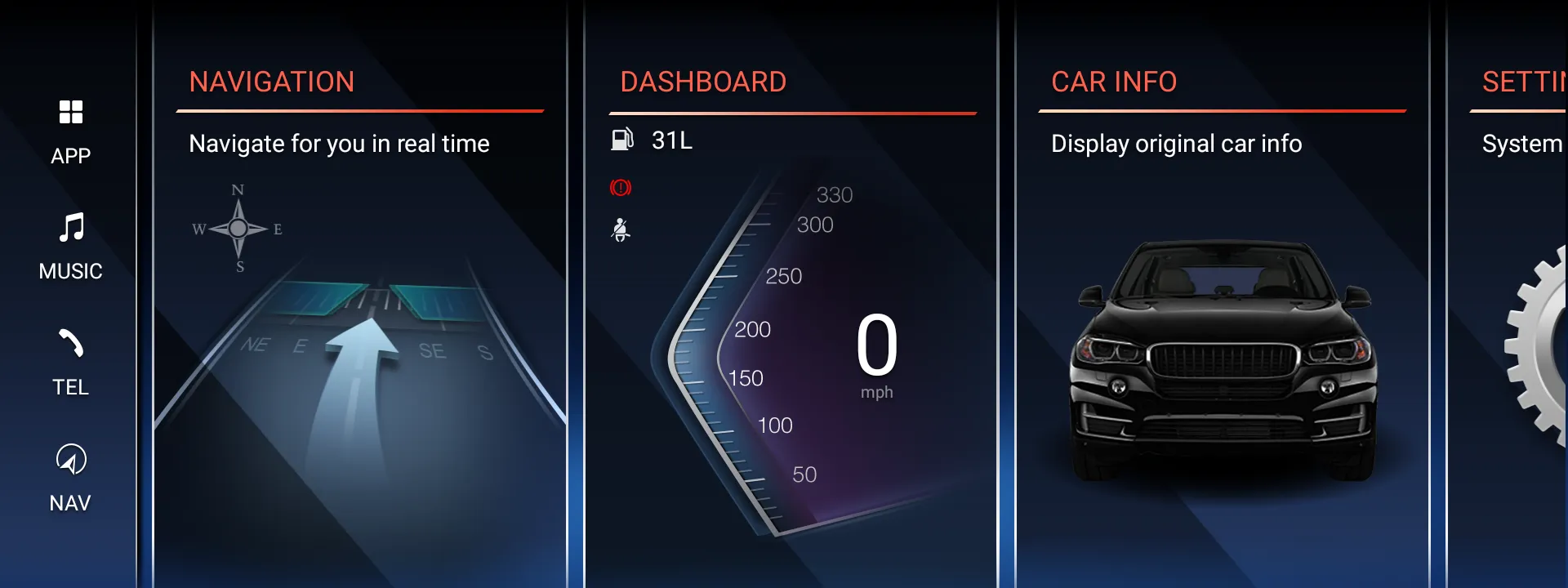 Screenshot of the BMW ID8 theme