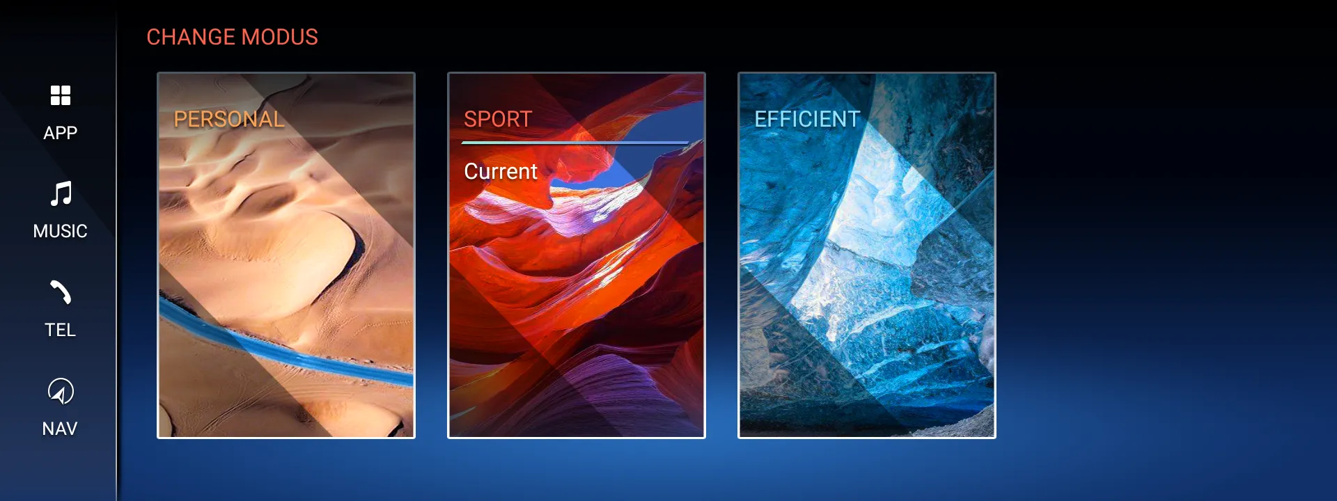 Screenshot of the BMW ID8 theme