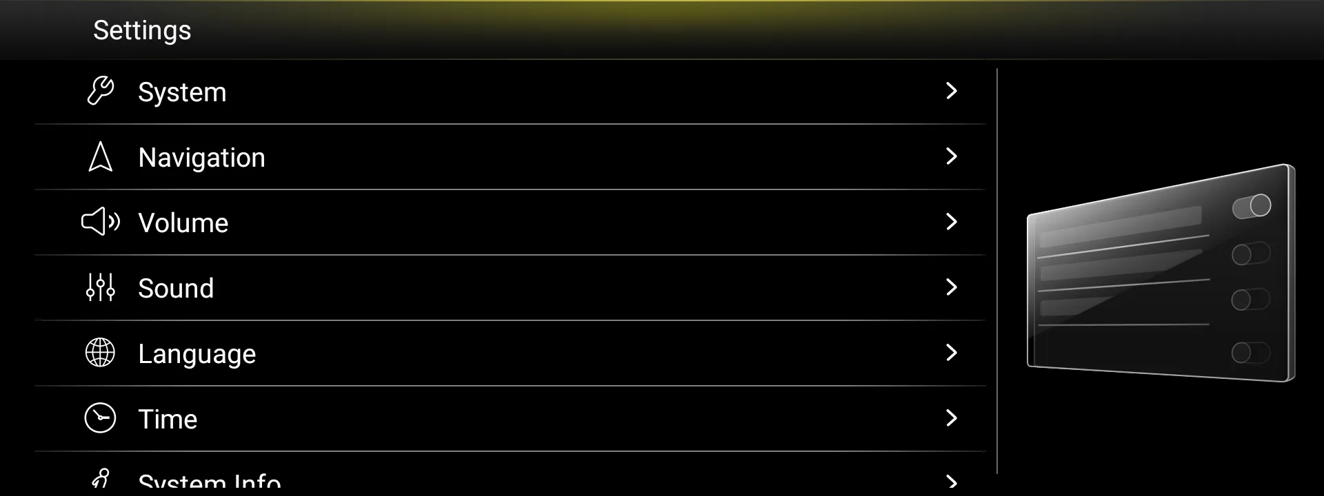 Screenshot of the Audi MIB3 FY V2 theme